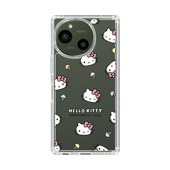 スリムプロテクションケース［ ハローキティ - アイス柄 ］