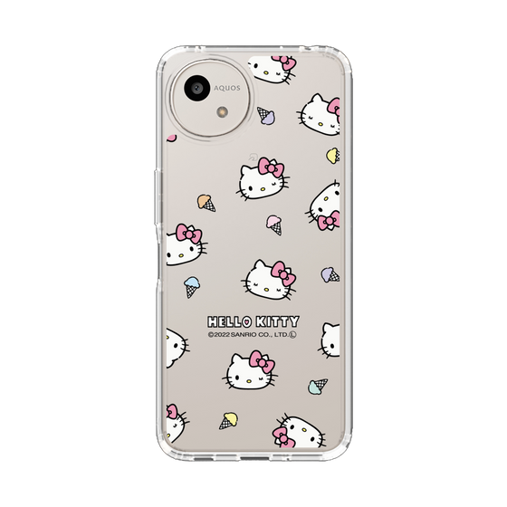 スリムプロテクションケース［ ハローキティ - アイス柄 ］