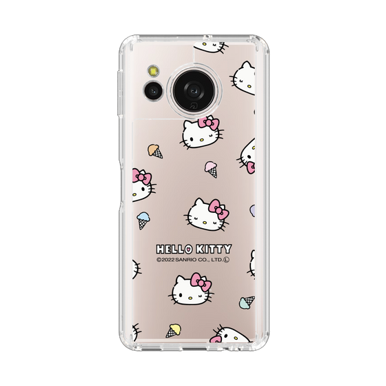 スリムプロテクションケース［ ハローキティ - アイス柄 ］