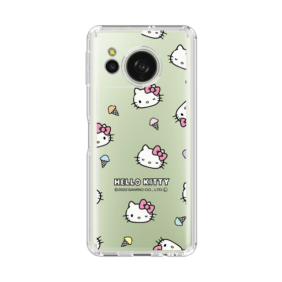 スリムプロテクションケース［ ハローキティ - アイス柄 ］