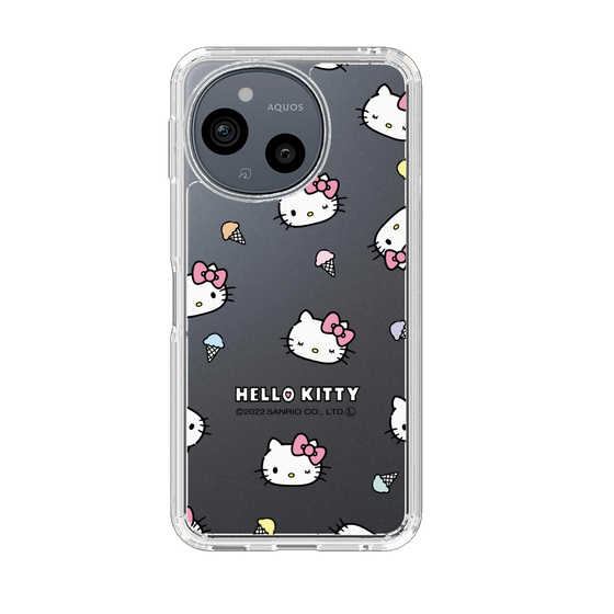 スリムプロテクションケース［ ハローキティ - アイス柄 ］