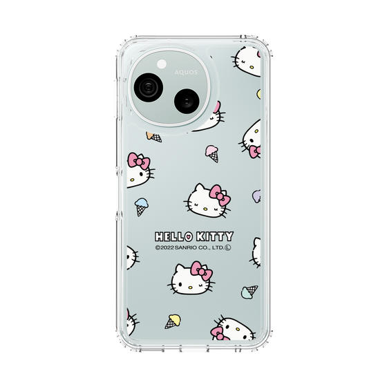 スリムプロテクションケース［ ハローキティ - アイス柄 ］