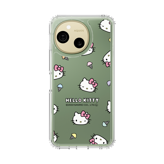 スリムプロテクションケース［ ハローキティ - アイス柄 ］