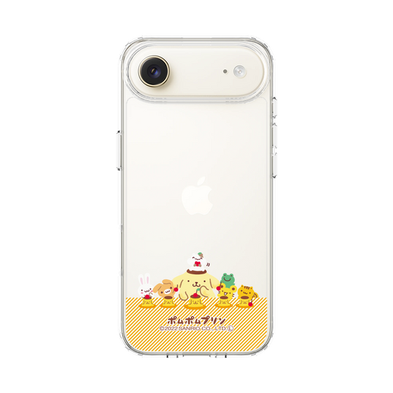 スリムプロテクションケース［ ポムポムプリン - チームプリンなかよしデザイン ］