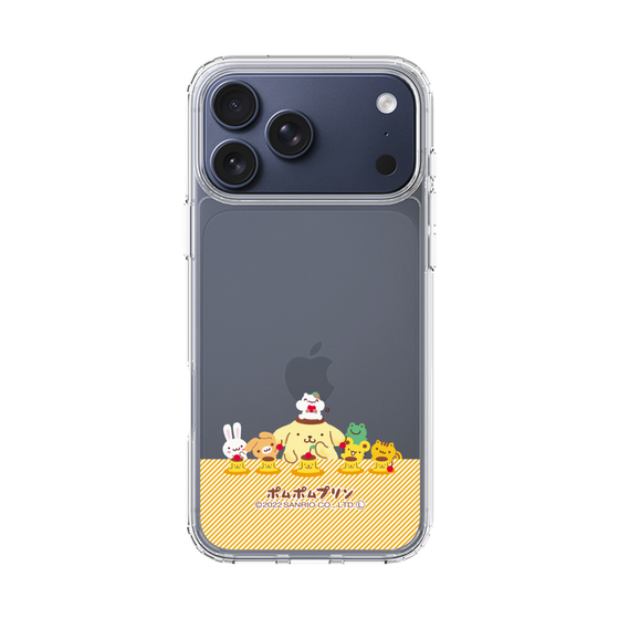 スリムプロテクションケース［ ポムポムプリン - チームプリンなかよしデザイン ］