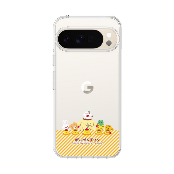 スリムプロテクションケース［ ポムポムプリン - チームプリンなかよしデザイン ］