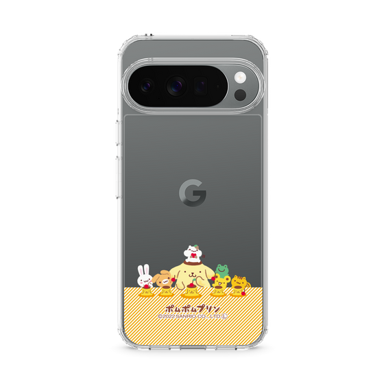 スリムプロテクションケース［ ポムポムプリン - チームプリンなかよしデザイン ］