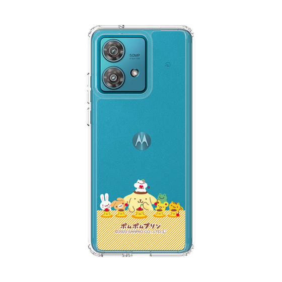 スリムプロテクションケース［ ポムポムプリン - チームプリンなかよしデザイン ］