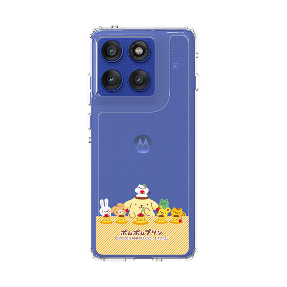 スリムプロテクションケース［ ポムポムプリン - チームプリンなかよしデザイン ］