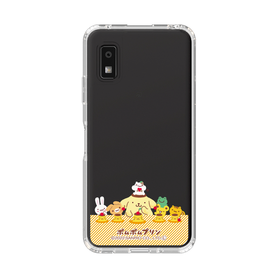 スリムプロテクションケース［ ポムポムプリン - チームプリンなかよしデザイン ］