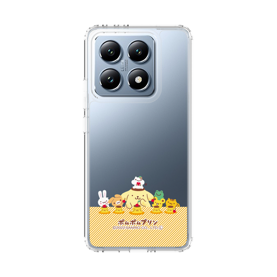 スリムプロテクションケース［ ポムポムプリン - チームプリンなかよしデザイン ］