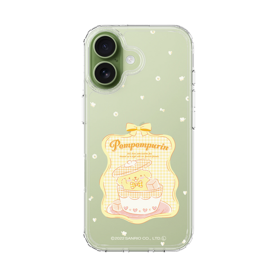 スリムプロテクションケース［ ポムポムプリン - ギンガムティータイム ］