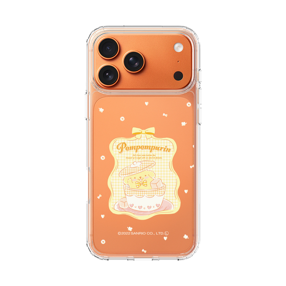 スリムプロテクションケース［ ポムポムプリン - ギンガムティータイム ］