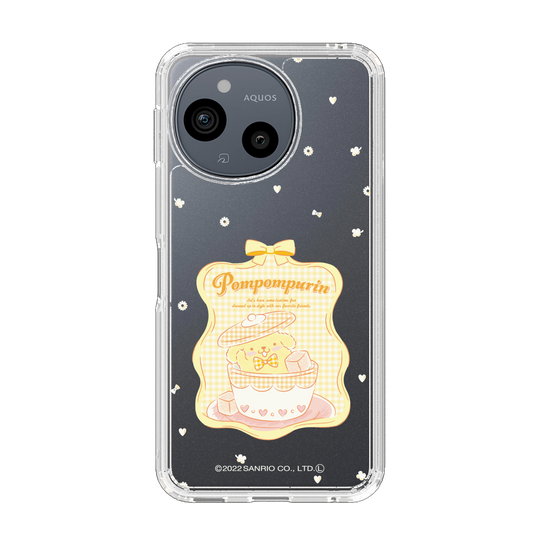 スリムプロテクションケース［ ポムポムプリン - ギンガムティータイム ］