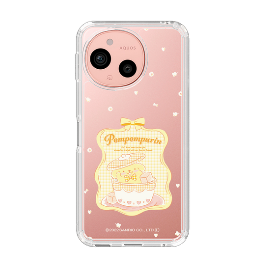 スリムプロテクションケース［ ポムポムプリン - ギンガムティータイム ］