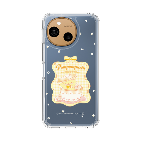 スリムプロテクションケース［ ポムポムプリン - ギンガムティータイム ］