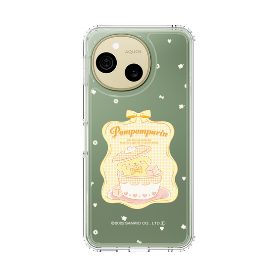 スリムプロテクションケース［ ポムポムプリン - ギンガムティータイム ］