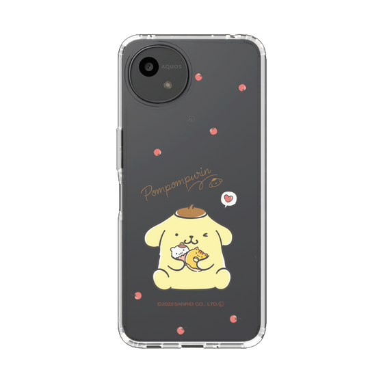 スリムプロテクションケース［ ポムポムプリン - ウキウキエブリディ - ウィンク ］