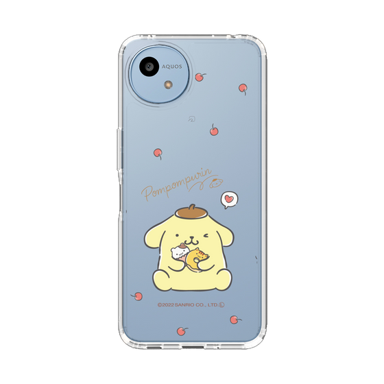 スリムプロテクションケース［ ポムポムプリン - ウキウキエブリディ - ウィンク ］