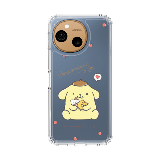 スリムプロテクションケース［ ポムポムプリン - ウキウキエブリディ - ウィンク ］