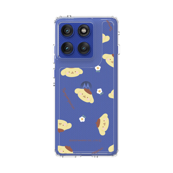 スリムプロテクションケース［ ポムポムプリン - むきゅむきゅ - ニコニコ ］