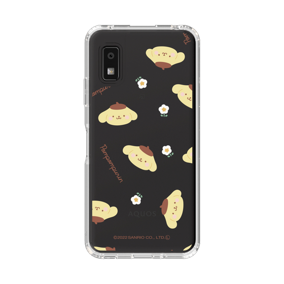 スリムプロテクションケース［ ポムポムプリン - むきゅむきゅ - ニコニコ ］