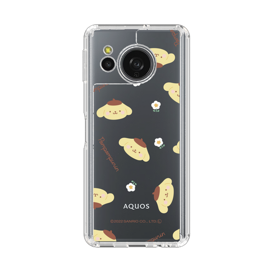 スリムプロテクションケース［ ポムポムプリン - むきゅむきゅ - ニコニコ ］