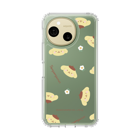 スリムプロテクションケース［ ポムポムプリン - むきゅむきゅ - ニコニコ ］