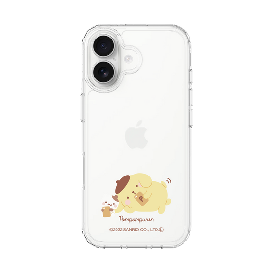 スリムプロテクションケース［ ポムポムプリン - むきゅむきゅ - リラックス ］
