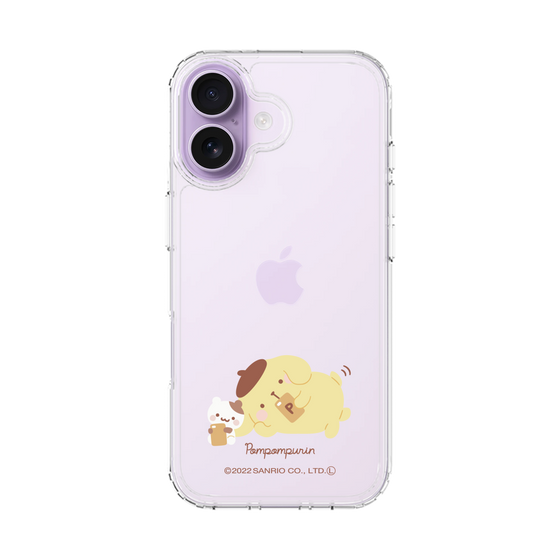 スリムプロテクションケース［ ポムポムプリン - むきゅむきゅ - リラックス ］