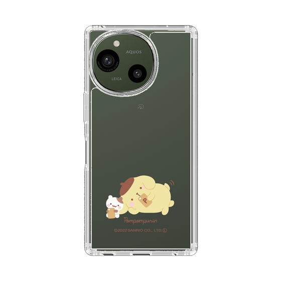 スリムプロテクションケース［ ポムポムプリン - むきゅむきゅ - リラックス ］