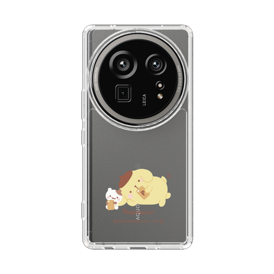 スリムプロテクションケース［ ポムポムプリン - むきゅむきゅ - リラックス ］