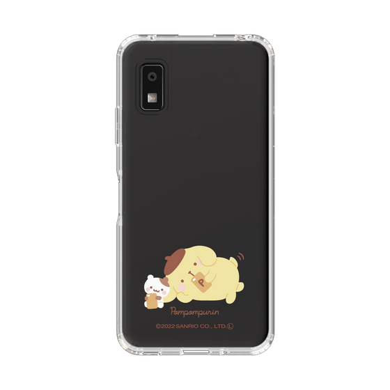 スリムプロテクションケース［ ポムポムプリン - むきゅむきゅ - リラックス ］