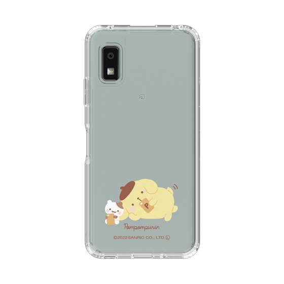 スリムプロテクションケース［ ポムポムプリン - むきゅむきゅ - リラックス ］