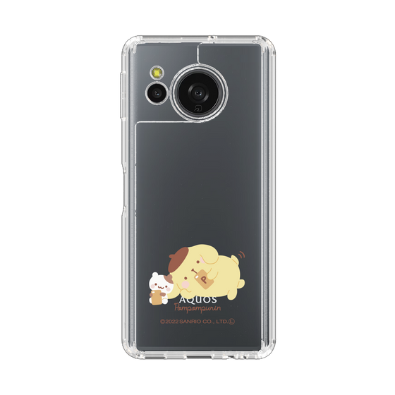 スリムプロテクションケース［ ポムポムプリン - むきゅむきゅ - リラックス ］