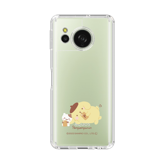 スリムプロテクションケース［ ポムポムプリン - むきゅむきゅ - リラックス ］