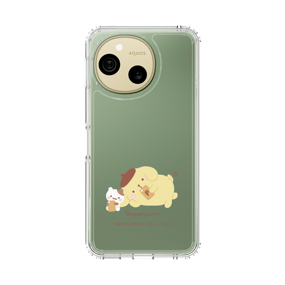 スリムプロテクションケース［ ポムポムプリン - むきゅむきゅ - リラックス ］