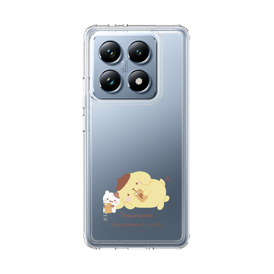 スリムプロテクションケース［ ポムポムプリン - むきゅむきゅ - リラックス ］