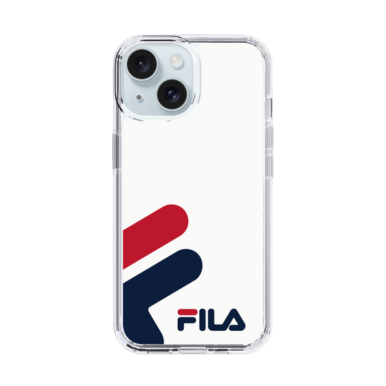 スリムプロテクションケース［ FILA Big Logo White - フィラ ビッグロゴ ホワイト ］