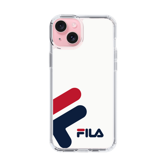 スリムプロテクションケース［ FILA Big Logo White - フィラ ビッグロゴ ホワイト ］