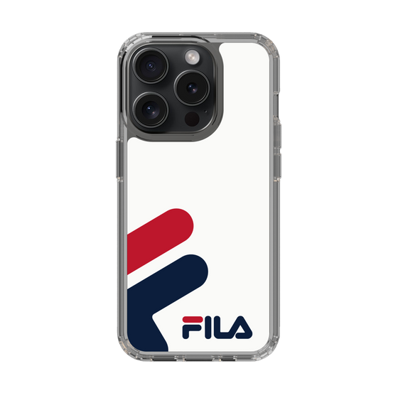 スリムプロテクションケース［ FILA Big Logo White - フィラ ビッグロゴ ホワイト ］