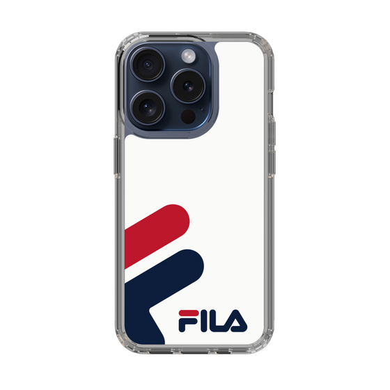 スリムプロテクションケース［ FILA Big Logo White - フィラ ビッグロゴ ホワイト ］