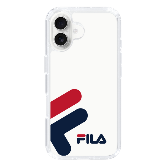 スリムプロテクションケース［ FILA Big Logo White - フィラ ビッグロゴ ホワイト ］