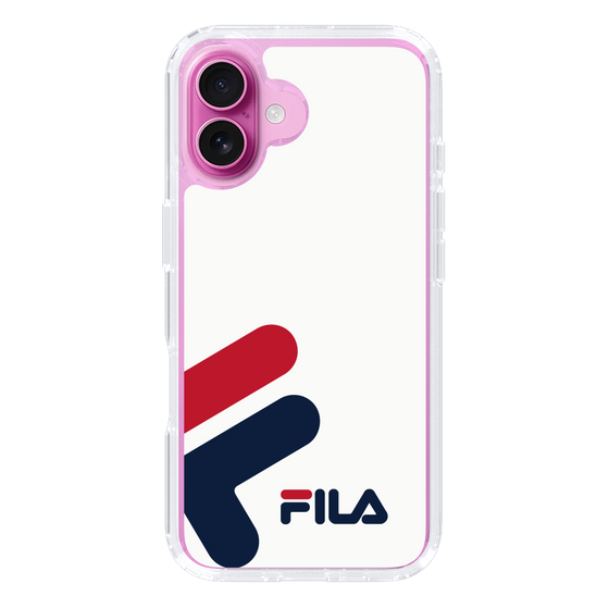 スリムプロテクションケース［ FILA Big Logo White - フィラ ビッグロゴ ホワイト ］