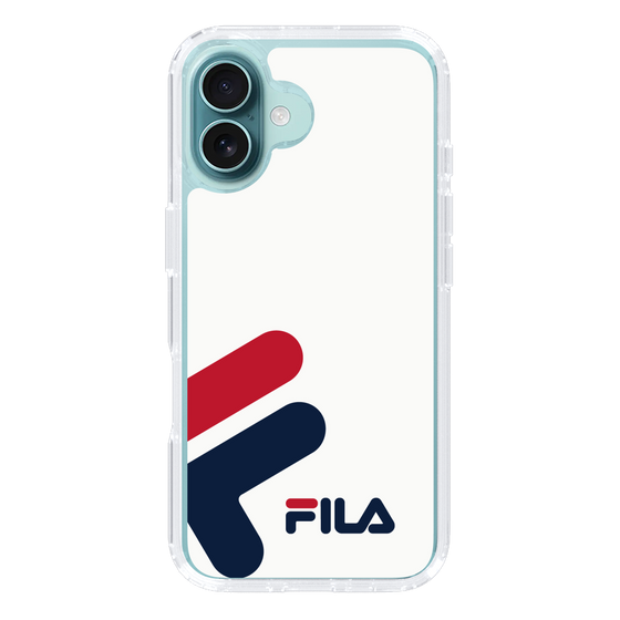 スリムプロテクションケース［ FILA Big Logo White - フィラ ビッグロゴ ホワイト ］