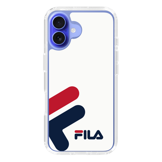 スリムプロテクションケース［ FILA Big Logo White - フィラ ビッグロゴ ホワイト ］