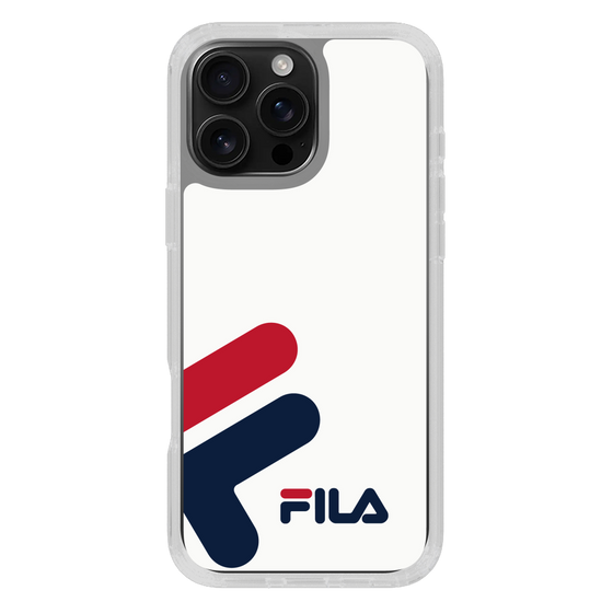 スリムプロテクションケース［ FILA Big Logo White - フィラ ビッグロゴ ホワイト ］