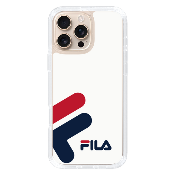 スリムプロテクションケース［ FILA Big Logo White - フィラ ビッグロゴ ホワイト ］