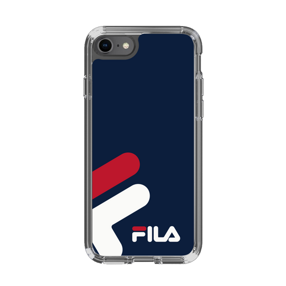 スリムプロテクションケース［ FILA Big Logo Navy - フィラ ビッグロゴ ネイビー ］