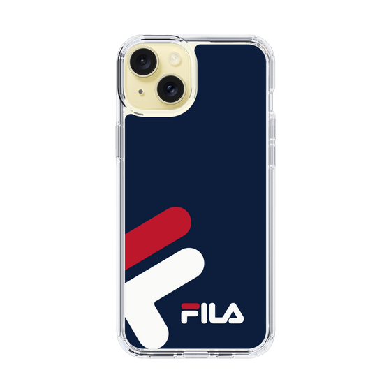 スリムプロテクションケース［ FILA Big Logo Navy - フィラ ビッグロゴ ネイビー ］